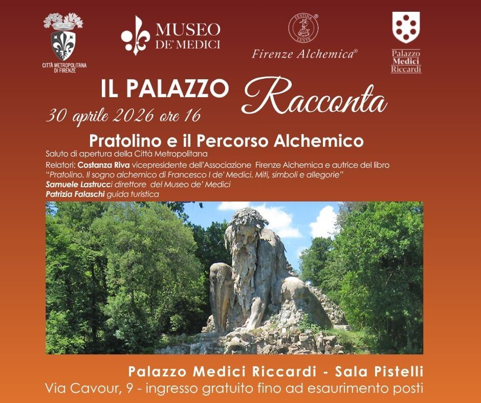 Il Palazzo Racconta: Pratolino e il percorso Alchemico